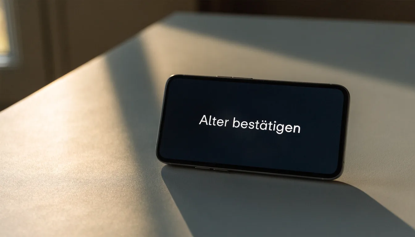 Der Rand eines Spielfelds mit weißer Linie und Eckfahne bei Nebel am frühen Morgen, ohne Menschen.